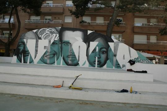 Passeig artitzat a Vilafranca