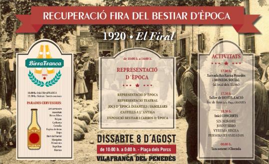 Els Xicots de Vilafranca reproduiran un mercat antic a la plaça del Firal
