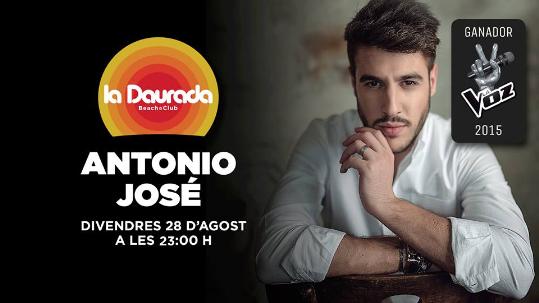 Antonio José, en concert a La Daurada