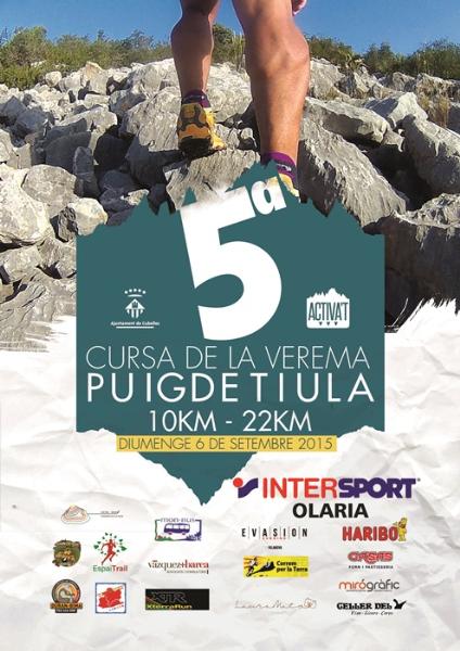 V Cursa de la Verema 2015 - Puig de Tiula