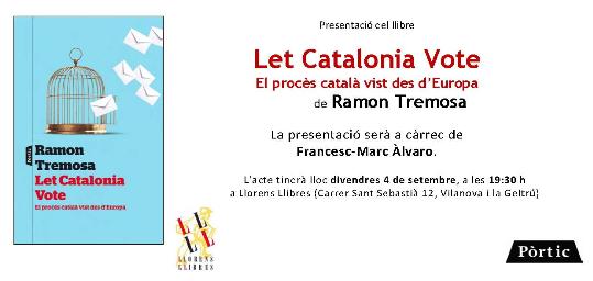 Presentació de Let Catalonia Vote
