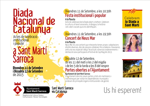 Diada Nacional de Catalunya a Sant Martí Sarroca
