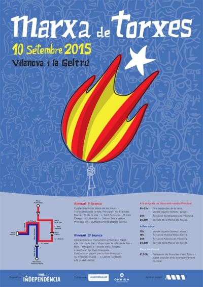 6ª Marxa de Torxes per la Independència