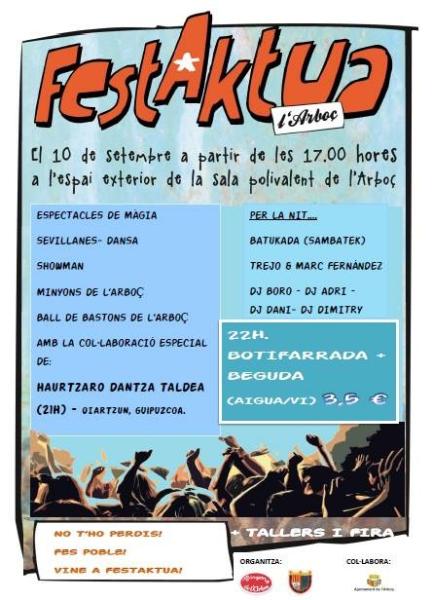 Festaktua l’Arboç. Mostra’t al poble