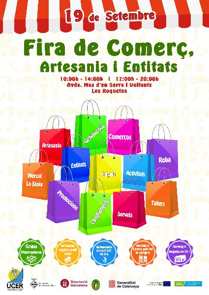 Fira de comerç, artesania i entitats a les Roquetes