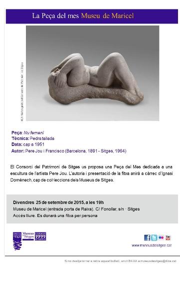 La peça del mes al Palau Maricel