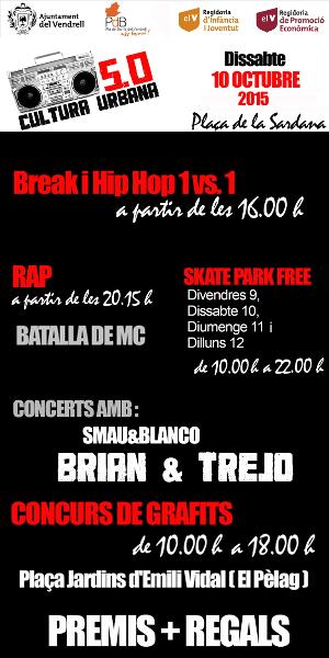 5è Festival de Cultura Urbana del Vendrell