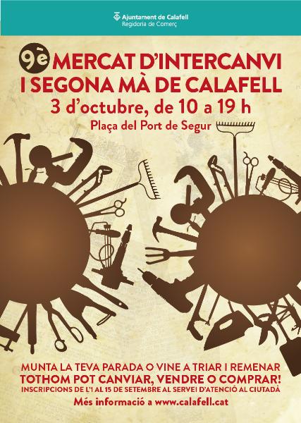 9è. Mercat d’Intercanvi i Segona Mà de Calafell