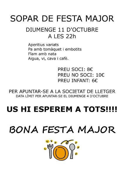 Festa Major de Lleger 2015