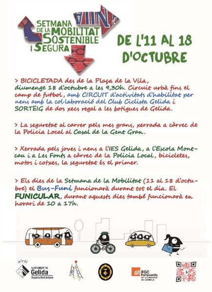 Setmana de la Mobilitat a Gelida
