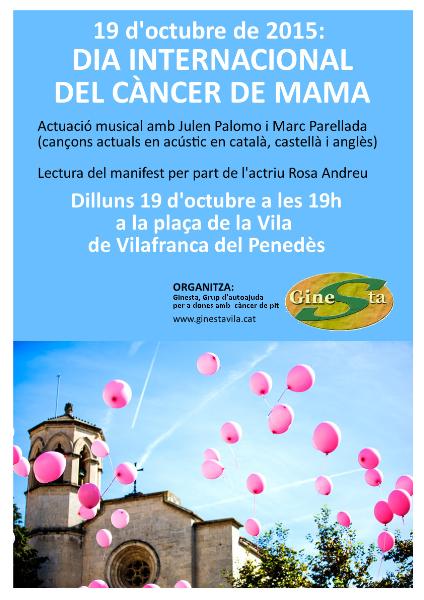 Dia Internacional del Càncer de Mama a Vilafranca