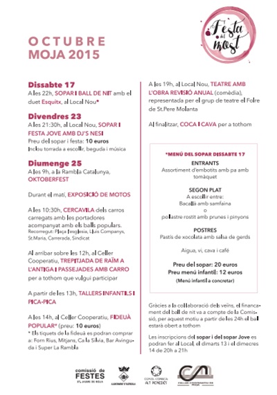 Festa del Most de Moja 