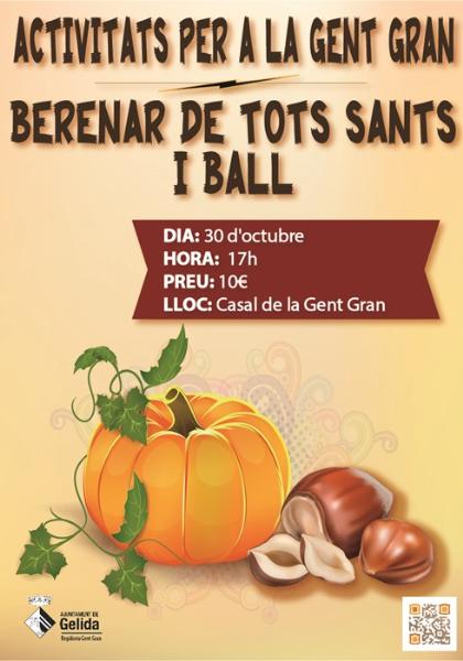 Berenar amb ball per a Tots Sants