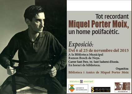 Miquel Porter Moix, un home polifacètic