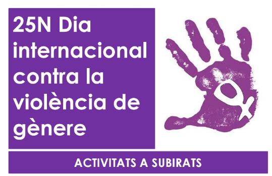 Subirats commemora el Dia contra la violència de gènere 