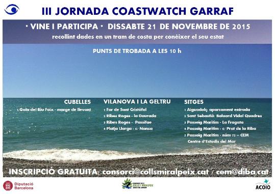 III Jornada de Coastwatch Garraf