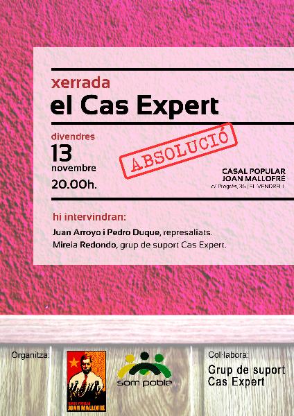 Xerrada · El Cas Expert