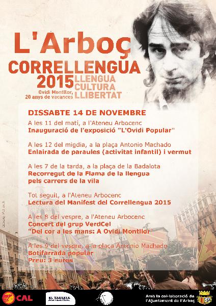 Correllengua 2015 a l’Arboç