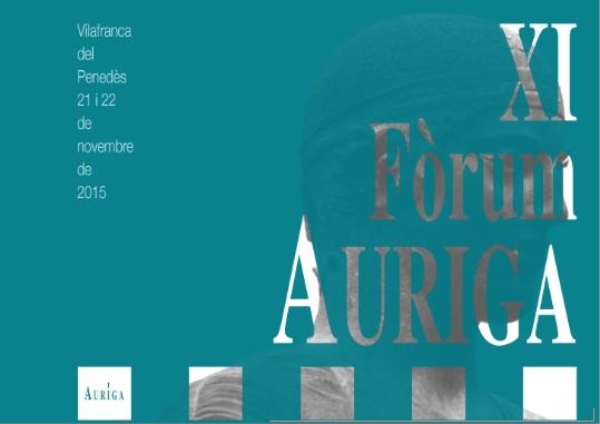 XI Fòrum Auriga a Vilafranca del Penedès