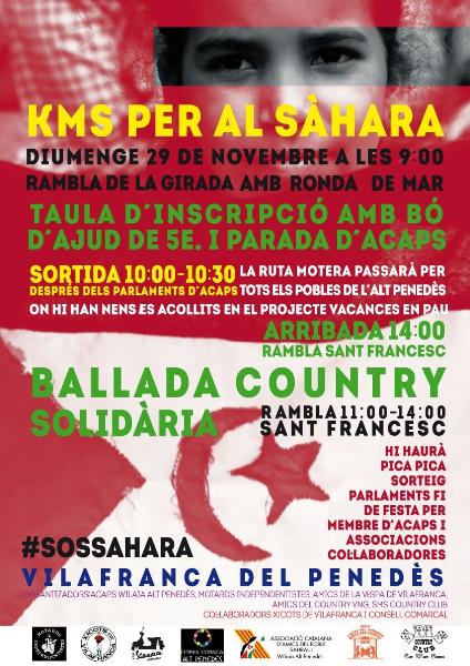 Ruta i festa motera “KMS PER AL SÀHARA”