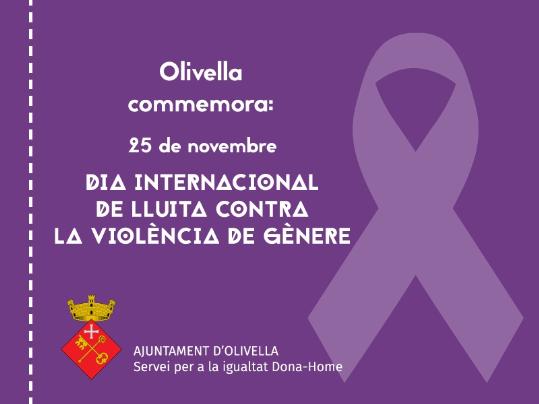 Olivella commemora el dia contra la violència de gènere