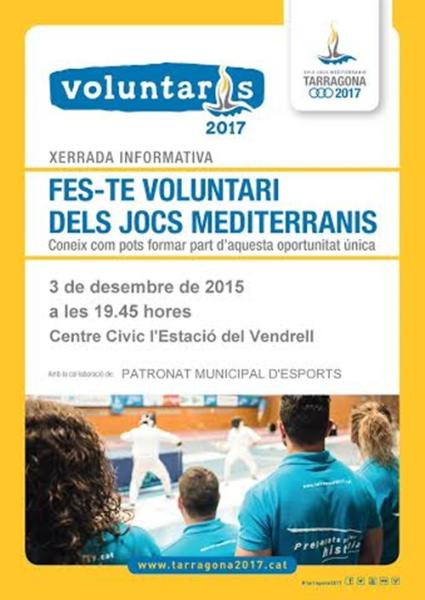 Xerrada informativa de voluntaris dels jocs Mediterranis