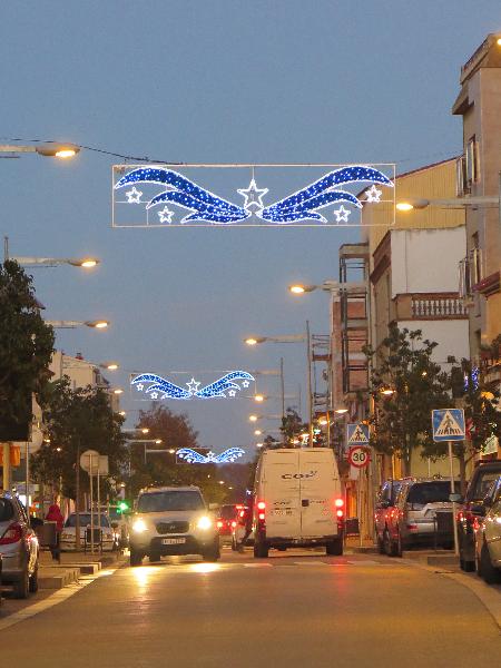 Inaugiració de la campanya de Nadal a Santa Margarida i els Monjos