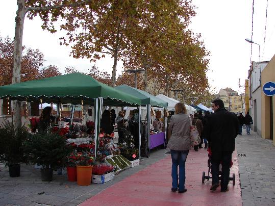 Fira de Nadal a Santa Margarida i els Monjos