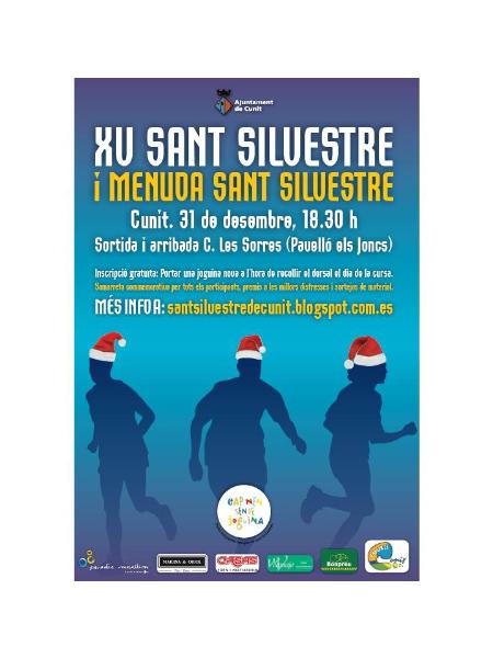 XV Sant Silvestre de Cunit i la Menuda Sant Silvestre