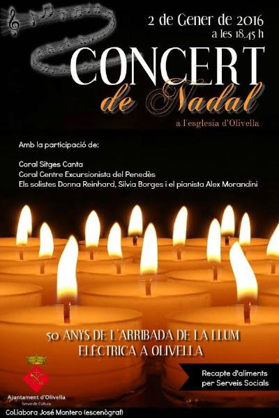 Concert de Nadal a Olivella