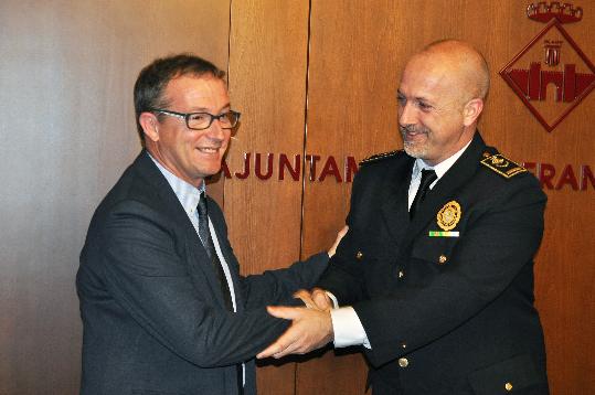 Ajuntament de Vilafranca. Albert Romero Pizarro, nou inspector en cap de la Policia Local de Vilafranca