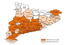 EIX. Alerta per l'elevat risc d'incendi forestal al Garraf i Penedès