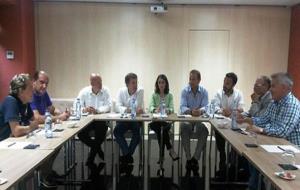 Andrea Levy a la reunió de Sitges. Eix