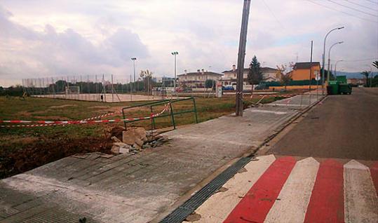 Arbres talats. Eix