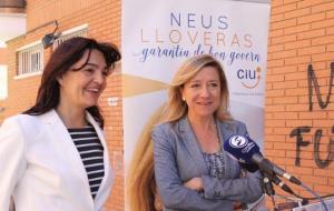 CiU. Ariadna Llorens i Neus Lloveras