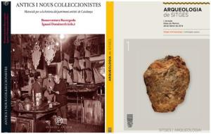 Arqueologia i col·leccionisme inspiren els dos nous llibres de Museus de Sitges. EIX