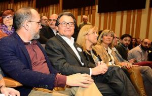 Artur Mas amb els representants comarcals de CDC