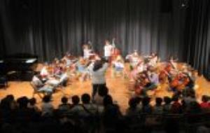 Auditori de l'Escola Municipal de Música M. Dolors Calvet. Eix