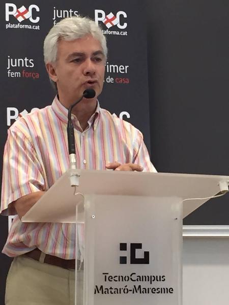 August Armengol, nou president de Plataforma per Catalunya . PxC