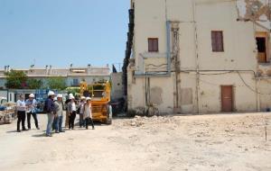 Avancen les obres de rehabilitació de la Casa de la Vila de Ribes. Ajt Sant Pere de Ribes