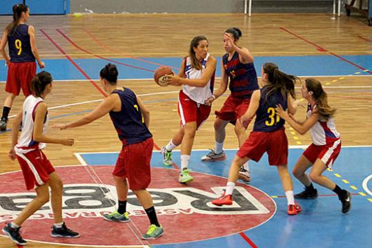 Barça CBS A - La Parròquia-Samà. Sílvia Díaz