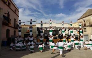Bona actuació dels Falcons de Vilafranca a la festa major del Pla del Penedès. Lídia Romeu
