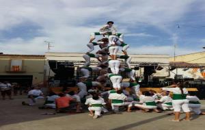 Bona actuació dels Falcons de Vilafranca a la festa major del Pla del Penedès