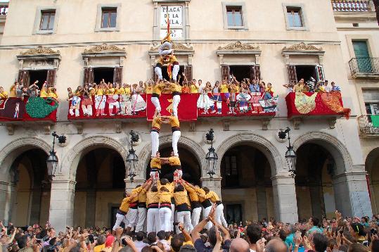 Bordegassos de Vilanova a la diada de festa major. Virginia López