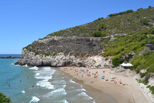 Cala Morisca. Ajuntament de Sitges