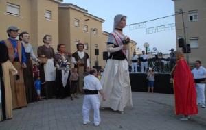 Caliu de Festa Popular a les Cases Noves de Sitges. Ajuntament de Sitges