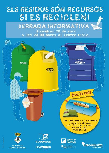 EIX. Campanya de la Mancomuitat per fomentar la recollida selectiva a Santa Fe