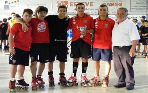 Campió infantil CE Vendrell. Eix