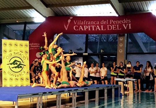 Eix. Campionat de Catalunya de Natació Sincronitzada