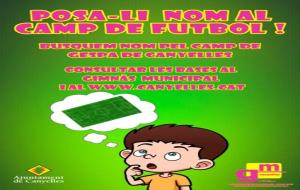 EIX. Canyelles convoca un concurs d'idees per trobar-li nom al camp de futbol